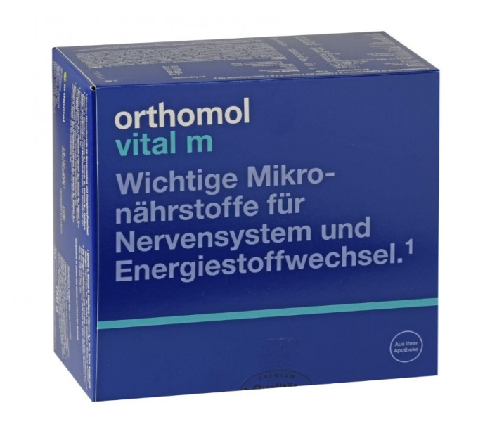 Вітаміни для чоловіків Orthomol Vital M капсули та таблетки 30 порцій