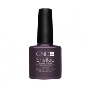 Гель-лак для нігтів CND Shellac Vexed Violette темно-фіолетовий металік 7.3 мл Гель-лак для нігтів CND Shellac Vexed Violette темно-фіолетовий металік 7.3 мл