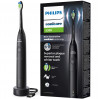 Акумуляторна звукова зубна щітка Philips Sonicare Series 5300 HX7101/01 чорна з насадкою та зарядною станцією