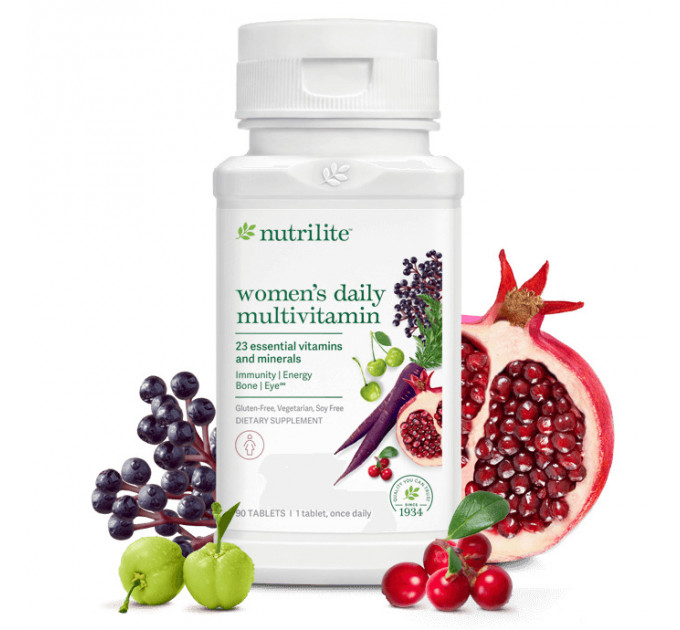 Дієтична добавка для жінок Amway Nutrilite Women's Daily 125559 натуральні вітаміни 90 таблеток