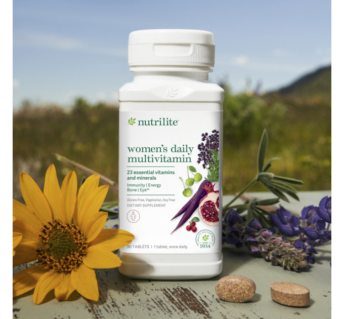 Дієтична добавка для жінок Amway Nutrilite Women's Daily 125559 натуральні вітаміни 90 таблеток
