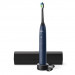 Акумуляторна звукова зубна щітка Philips Sonicare Series 5500 HX7113/01 темно-синя з дорожнім чохлом і насадкою