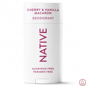 Органічний дезодорант Native Deodorant з ароматом вишні та ванільного макаруна унісекс 75 гр без алюмінію та без спирту Органічний дезодорант Native Deodorant з ароматом вишні та ванільного макаруна унісекс 75 гр без алюмінію та без спирту