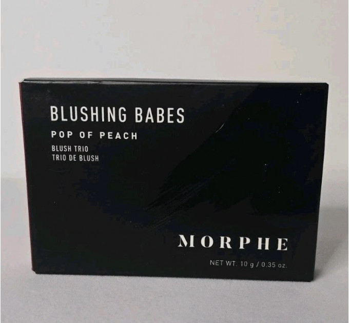 Morphe Blushing Babes Pop Of Peach Палітра румян