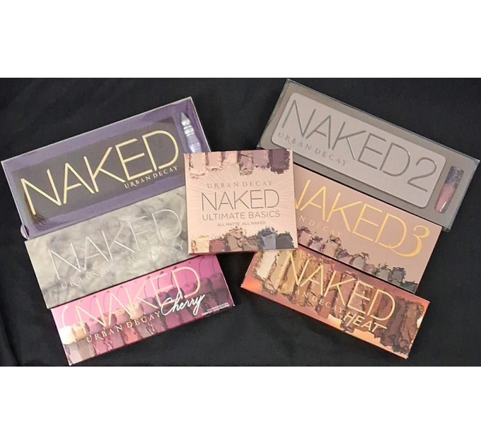 Подарунковий набір 7 палеток тіней Urban Decay Naked Vault (84 відтінки)
