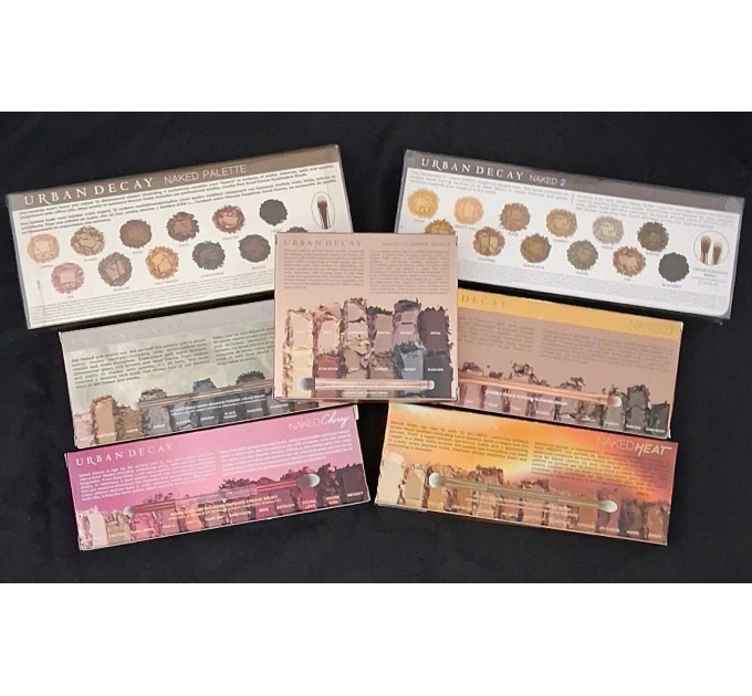 Подарунковий набір 7 палеток тіней Urban Decay Naked Vault (84 відтінки)