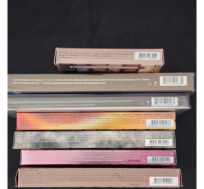Подарунковий набір 7 палеток тіней Urban Decay Naked Vault (84 відтінки)
