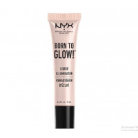 Кремовий хайлайтер NYX Cosmetics Born To Glow Liquid Illuminator 13 мл відтінок Sunbeam LI01