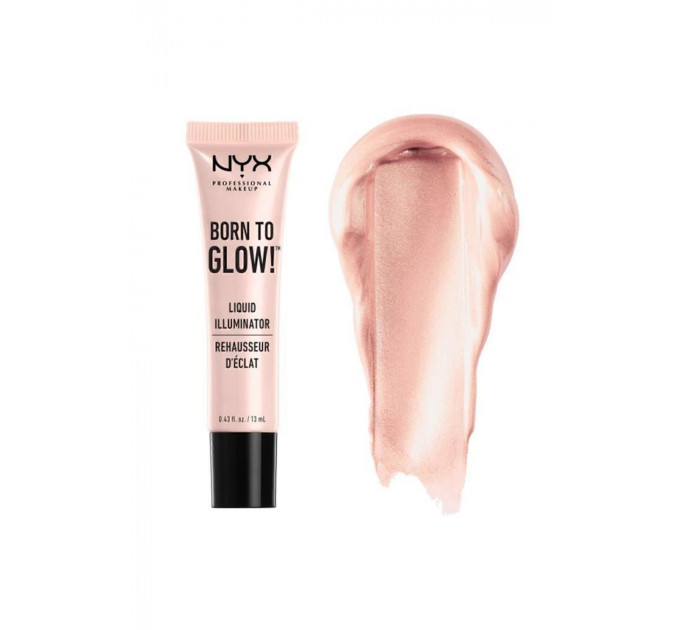 Кремовий хайлайтер NYX Cosmetics Born To Glow Liquid Illuminator 13 мл відтінок Sunbeam LI01