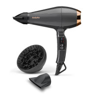 Фен для волосся BaByliss Italian Air Pro 6719DE з дифузором та іонізацією 2200 Вт чорний