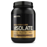 Ізолят сироваткового протеїну Optimum Nutrition Gold Standard 100% Isolate для спортсменів шоколадний 930 грамів