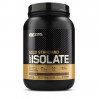 Ізолят сироваткового протеїну Optimum Nutrition Gold Standard 100% Isolate для спортсменів шоколадний 930 грамів