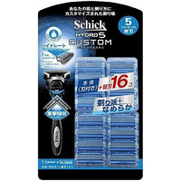 Бритва чоловіча Schick Hydro 5 Custom Hydrate (станок і 16 запасних картриджів)
