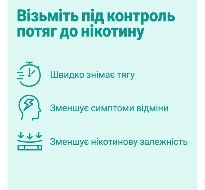 Нікотинова жувальна гумка Amazon Basics Nicotine Polacrilex Gum 4 мг м'ята 310 шт