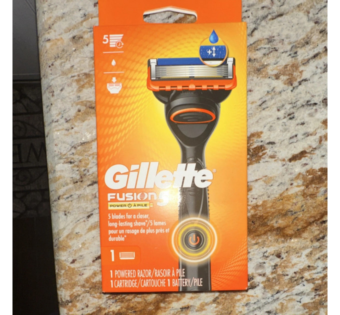 Бритва Gillette Fusion5 Power з вібрацією + 13 картриджів