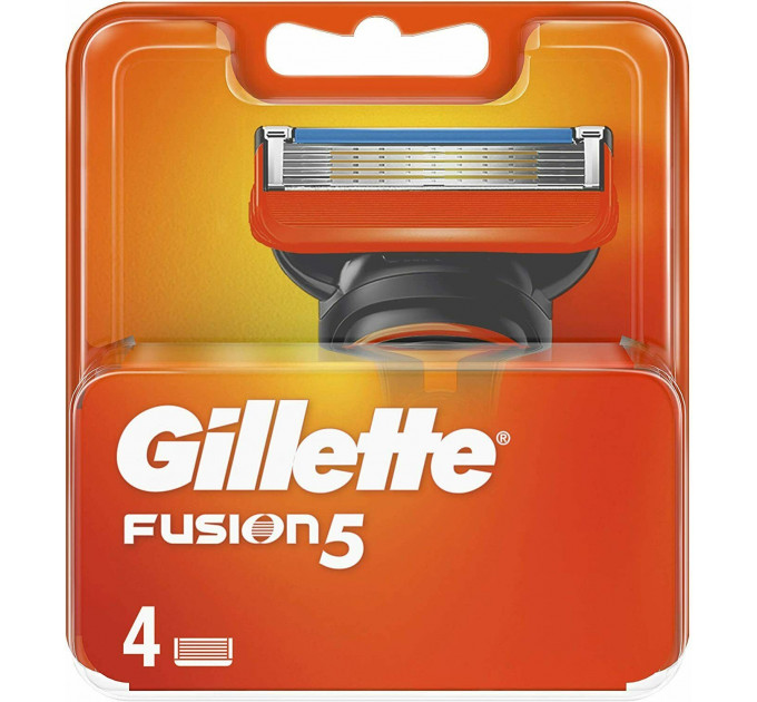 Сменные картриджи для бритья Gillette Fusion 5 (4 шт картриджа)
