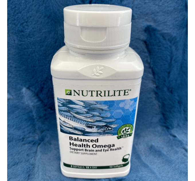 Дієтична добавка з омега-3 Amway Nutrilite Balanced Health Omega (90 капсул)