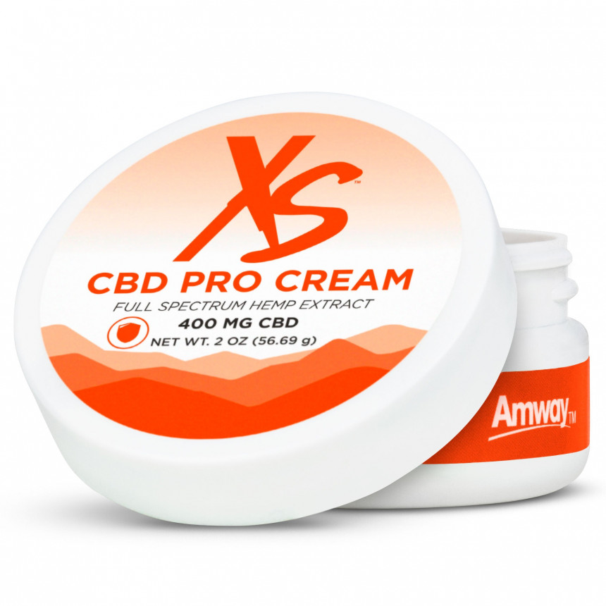 Концентрований відновлюючий крем після тренування Amway XS CBD Pro