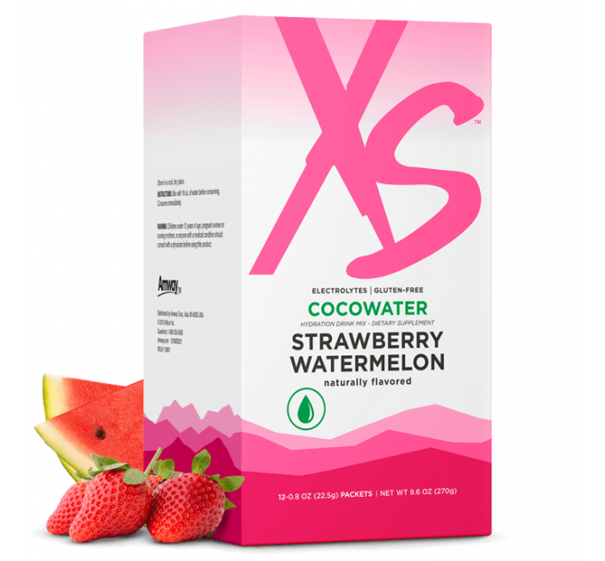 Спортивний напій з електролітами Amway  XS CocoWater Hydration Drink Mix 12 штт