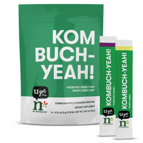 Суміш для напоїв у стилі комбуча Amway  n*by Nutrilite Kombuch-Yeah 14 стіків