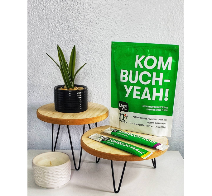 Суміш для напоїв у стилі комбуча Amway  n*by Nutrilite Kombuch-Yeah 14 стіків