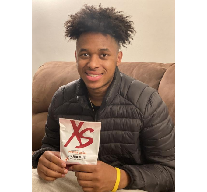 Спортивні протеїнові чіпси Amway XS Protein Crisps 12 пакетів по 42 г