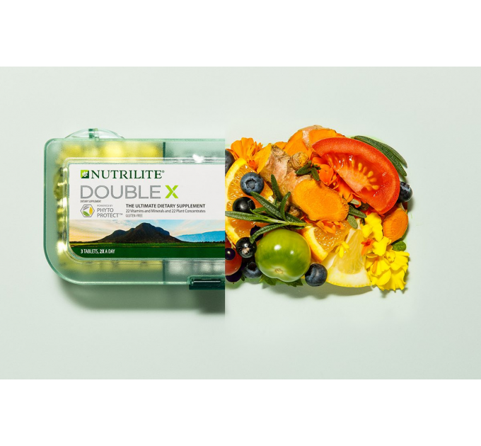 Мультивітаміни Amway Nutrilite Double X Multivitamin з фітонутрієнтами 186 таблеток