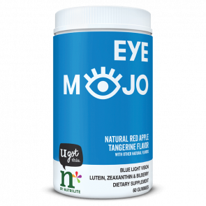 Жевательные конфеты для защиты глаз Amway n*by Nutrilite Eye Mojo Blue Light Vision Gummies 60 шт