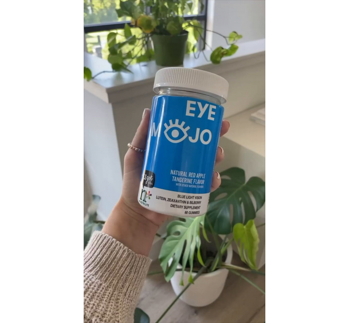 Жевательные конфеты для защиты глаз Amway n*by Nutrilite Eye Mojo Blue Light Vision Gummies 60 шт