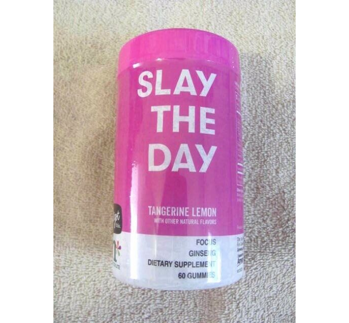 Жувальні цукерки Amway для концентрації уваги Nutrilite Slay the Day Focus Gummies 60 шт