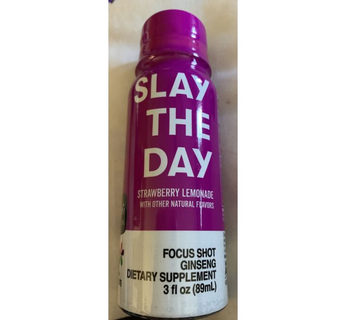 Харчова добавка для концентрації уваги Amway n*by Nutrilite Slay the Day Focus Shot 9х89 мл