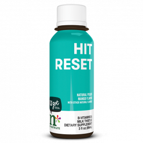 Харчова добавка Amway n*by Nutrilite Hit Reset Shots Vitamin B & Milk з вітаміном В та розторопшею 9х89 мл