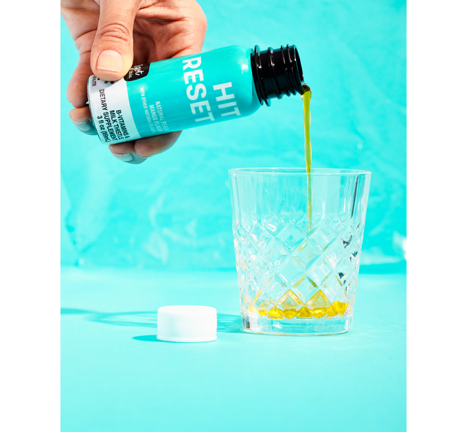 Харчова добавка Amway n*by Nutrilite Hit Reset Shots Vitamin B & Milk з вітаміном В та розторопшею 9х89 мл