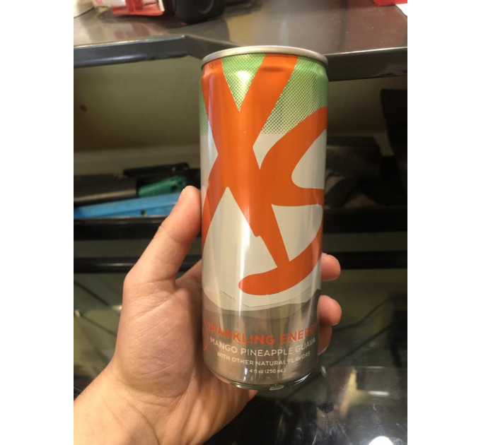 Енергетичний напій Amway XS Juiced and Burn з вітамінами і натуральними соками 12 банок по 250 мл