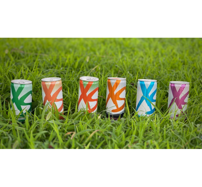 Енергетичний напій Amway XS Juiced and Burn з вітамінами і натуральними соками 12 банок по 250 мл