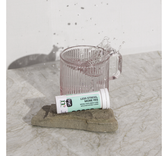 Шипучие таблетки от стресса Amway n*by Nutrilite Less Stress More Yes Relax Effervescent Tablets 10 шт