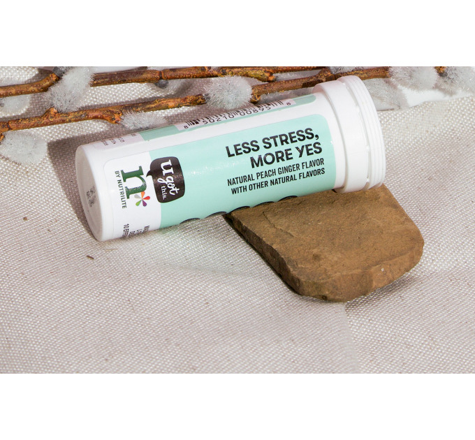 Шипучие таблетки от стресса Amway n*by Nutrilite Less Stress More Yes Relax Effervescent Tablets 10 шт