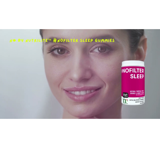 Жувальні цукерки для сну Amway n*by Nutrilite #nofilter Sleep Gummies 60 шт