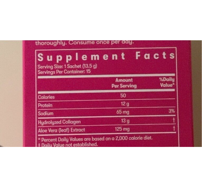 Харчова добавка з колагеном Amway n*by Nutrilite #nofilter Collagen Peptides 15х13,5 г