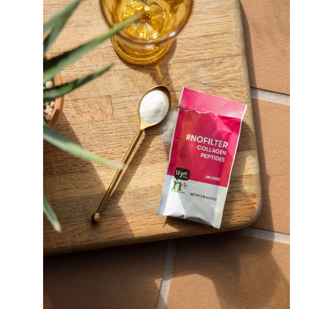 Харчова добавка з колагеном Amway n*by Nutrilite #nofilter Collagen Peptides 15х13,5 г