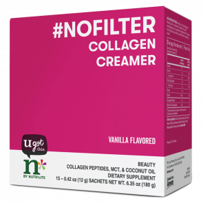 Пищевая добавка Amway n*by Nutrilite #nofilter Collagen Creamer для красоты и энергии 15х12 г