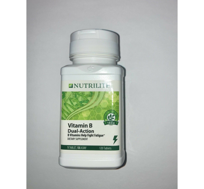 Вітаміни Amway Nutrilite Vitamin B Dual-Action (120 шт)