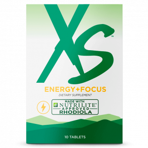 Пищевая добавка с родиолой розовой Amway XS Energy + Focus 30 таблеток