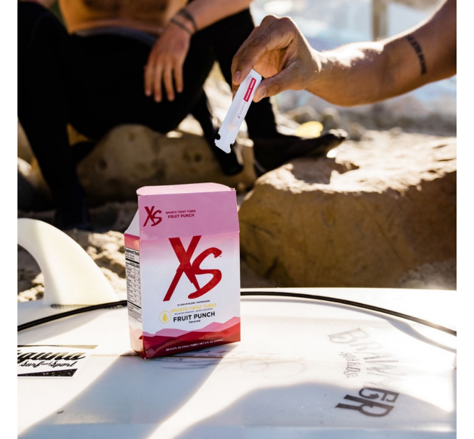 Спортивний напій з електролітами Amway XS Sports Twist Tubes у стіках 20 шт