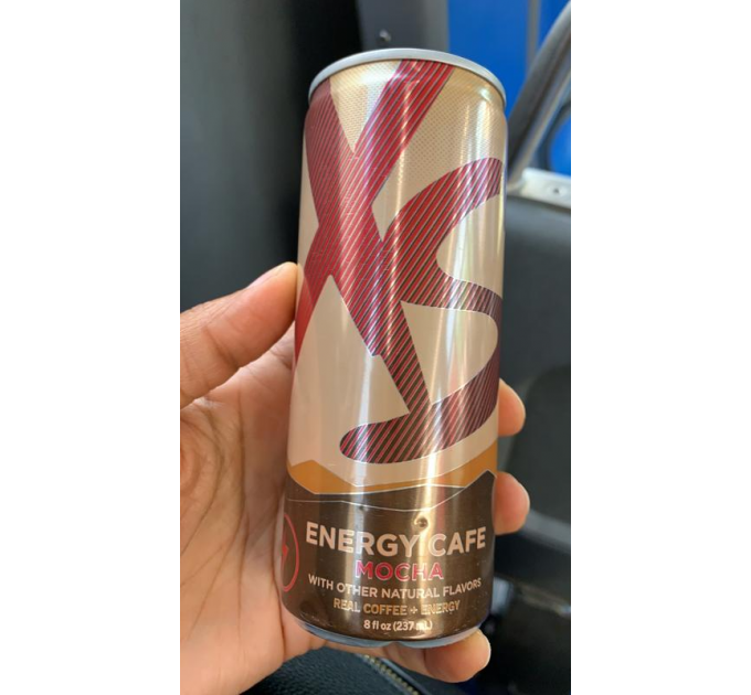 Енергетичний напій Amway XS Energy Cafe Мокко з вітамінами 12 банок по 237 мл