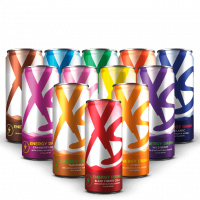 Енергетичний напій Amway  XS Energy Drink з вітамінами 12 банок по 250 мл (різні смаки) вартість вказана за 12 банок
