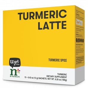 Пищевая добавка Amway n*by Nutrilite Turmeric Latte  с куркумой 15х12 г