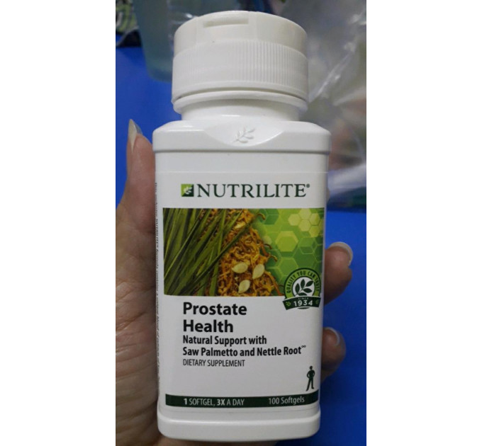 Харчова добавка для здоров'я простати Amway Nutrilite Prostate Health 100 капсул