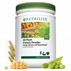 Протеиновый порошок Amway Nutrilite на растительной основе 450 г
