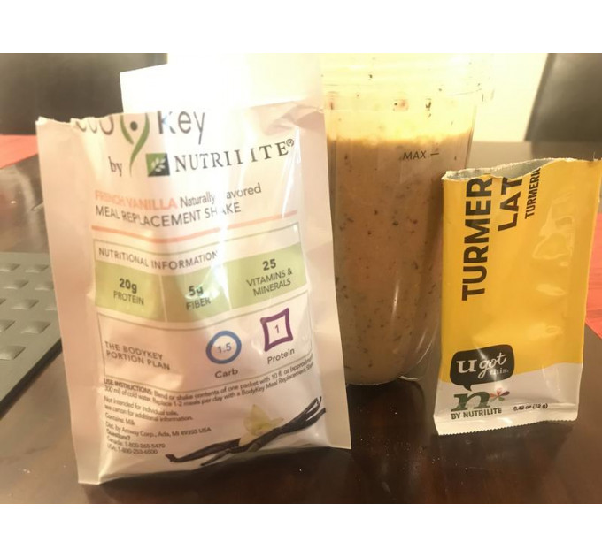 Протеїн Amway BodyKey by Nutrilite зі смаком французької ванілі 14 пакетиків